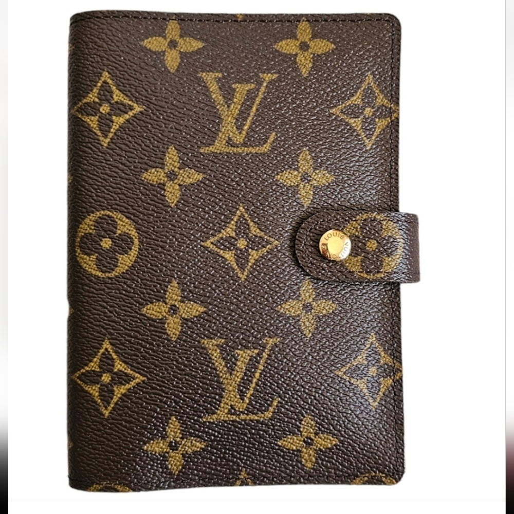 ⭐LOUIS VUITTON Monogram Agenda PM Notebook Cover. A